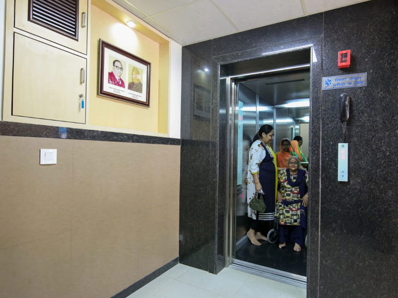 Lift Facility at Rog Nidan Seva